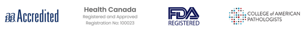 Healthcord is accredited by AABB, Health Canada, FDA, and CAP